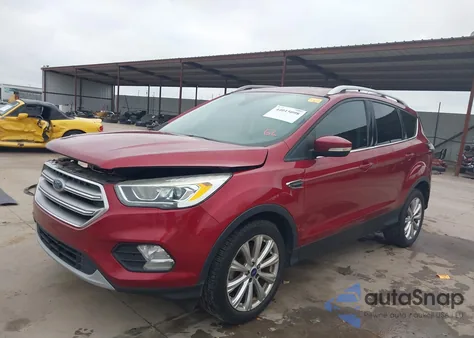 2017 Ford Escape Titanium from USA, damaged, VIN 1FMCU0JD9HUA60815